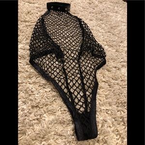 Sexy fishnet bodysuit
